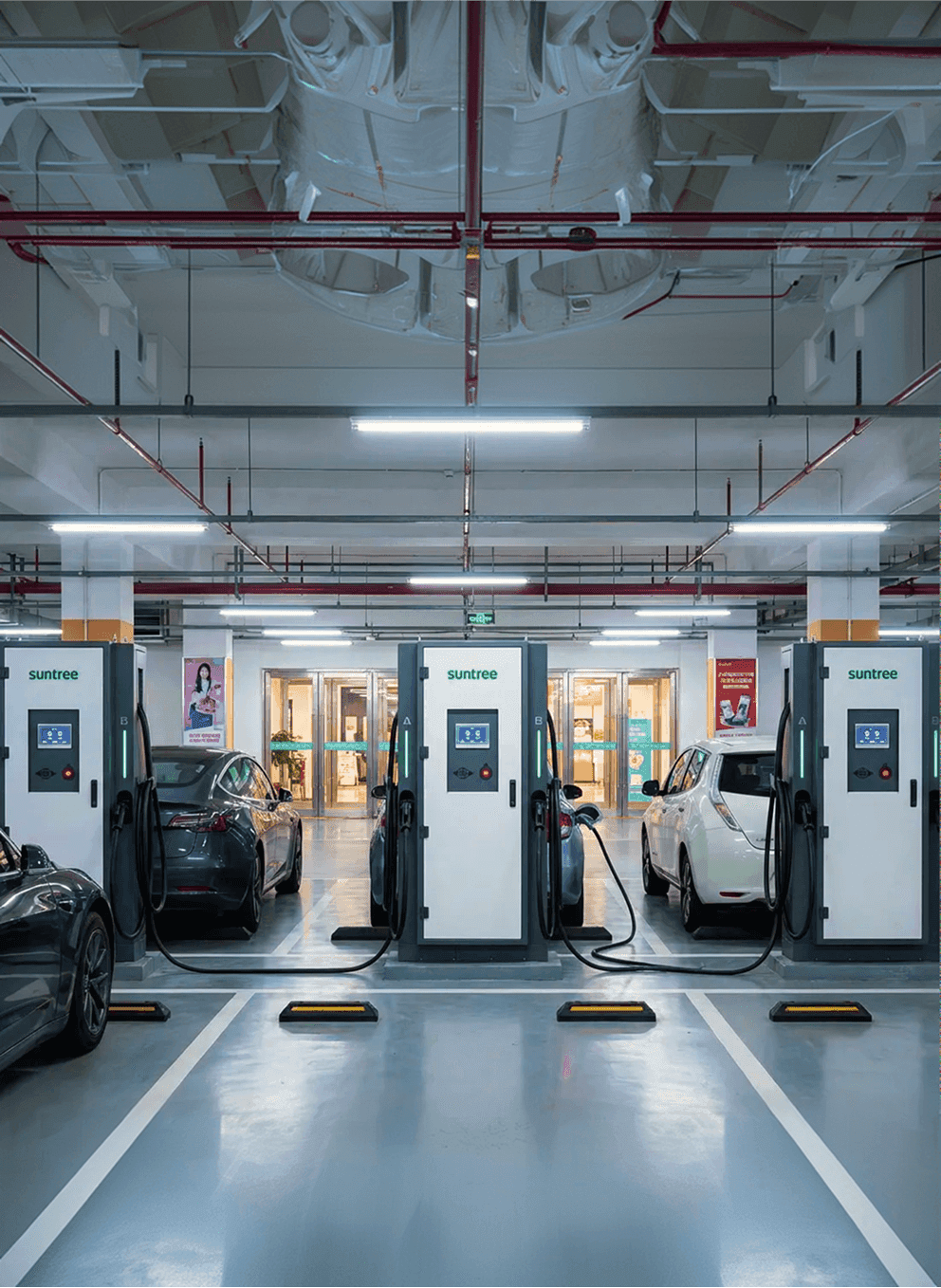 60kW Floor-Standing DC Fast Charger